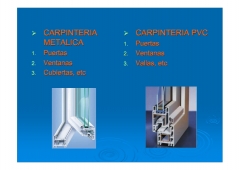 Policarbonato celular para carpinteria metalica, carpinteria madera y carpinteria de pvc