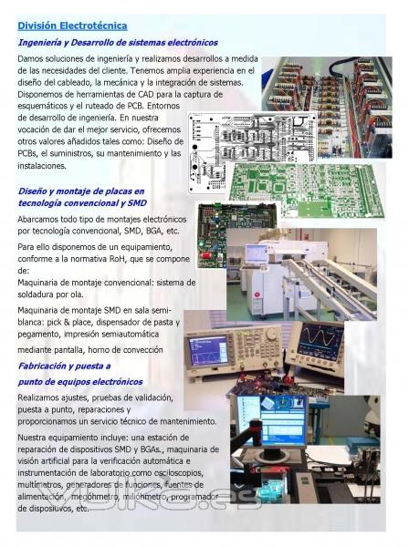 Eldisa Electrotécnica Diseño, desarrollo y montaje de componentes electrotécnicos y placas PCB 