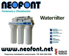 Osmosis inversa waterfilter alicante compactas, produccion directa, 5 etapas, desde 125eur