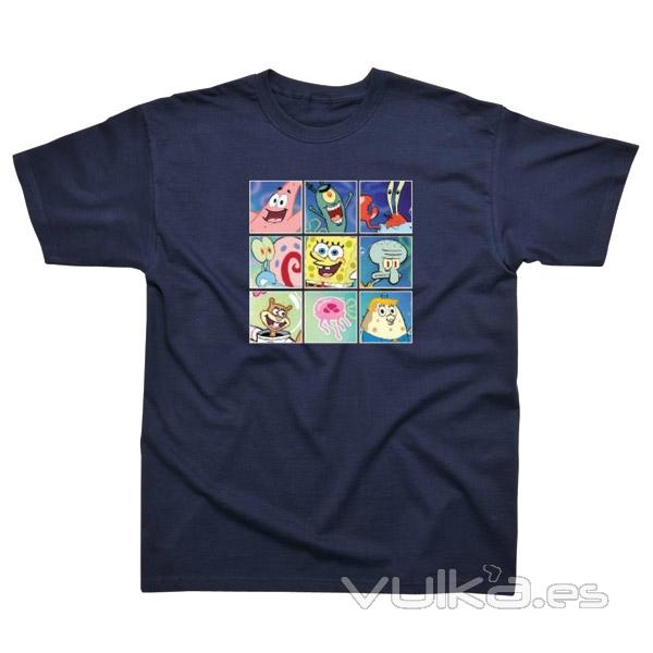 Camiseta Bob Esponja family