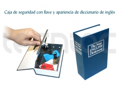 Caja de seguridad con llave y apariencia de diccionario de ingles - http://bitly/l8pdzh