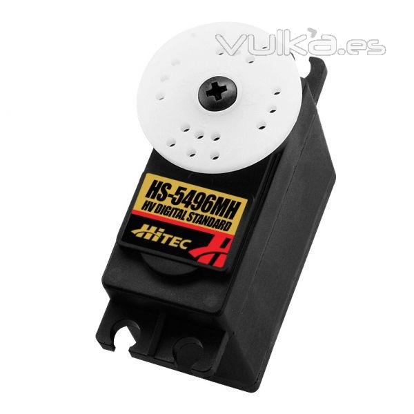 Servo digital HS-5496MH 0,15 Seg. 7,2 Kgr. 7.4V LiPo Hitec