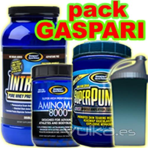 PACK GASPARI:  88,90 EUR