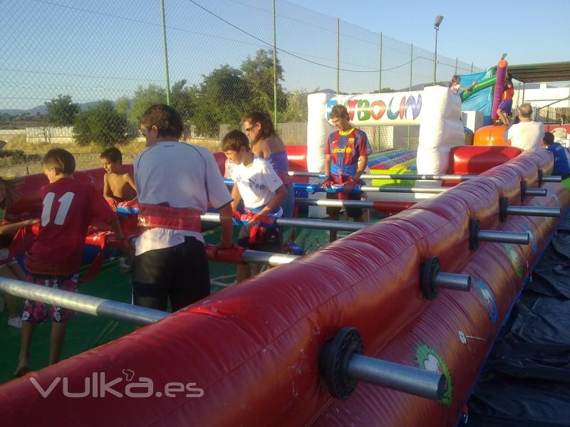 Futbolín Humano 10x5