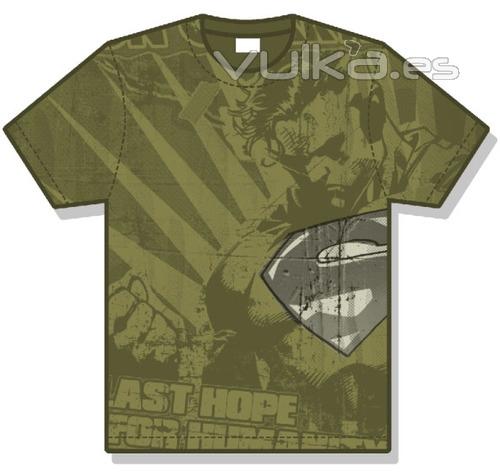 Camiseta Superman verde