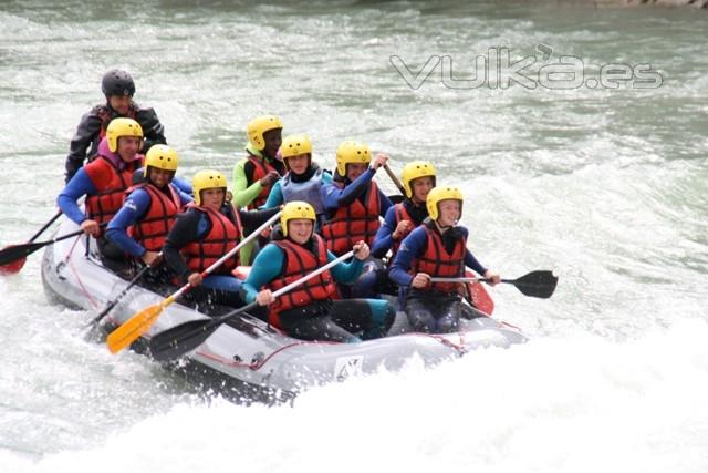 Rafting escolares Viajes Fin de Curso España