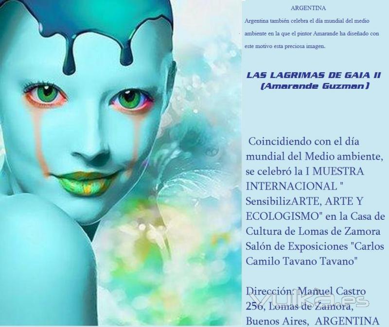 AGALEUS - En Argentina se celebró el día mundial de MEDIO AMBIENTE esta es una creación de su imagen