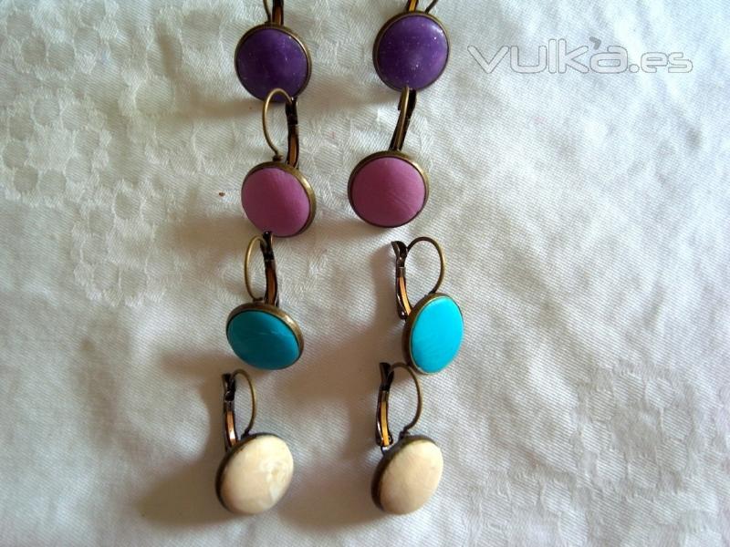 PENDIENTES, VARIOS COLORES