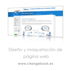 Diseno web desarrollado para una empresa dedicada al intercambio online de libros de texto