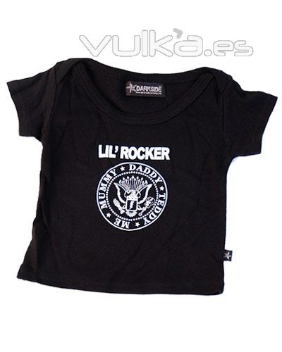 CAMISETA ROCK BEBÉ DE LA MARCA DARKSIDE