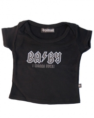 Camiseta baby rock para bebe de la marca darkside