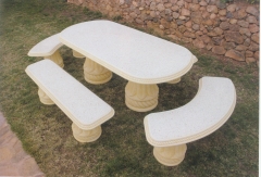 Mesas en piedra artificial