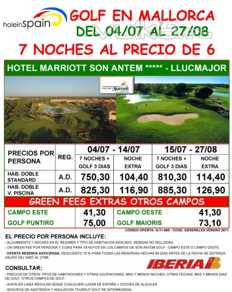 Hotel y Golf en Mallorca