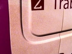 Detalle rotulacion integral furgoneta vinilo zaragoza ford transit wwwdecoraconestiloes