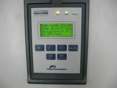 Variador de frecuencia panel de control