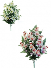 Ramos flores artificiales ramo phalaenopsis artificial oasis decor