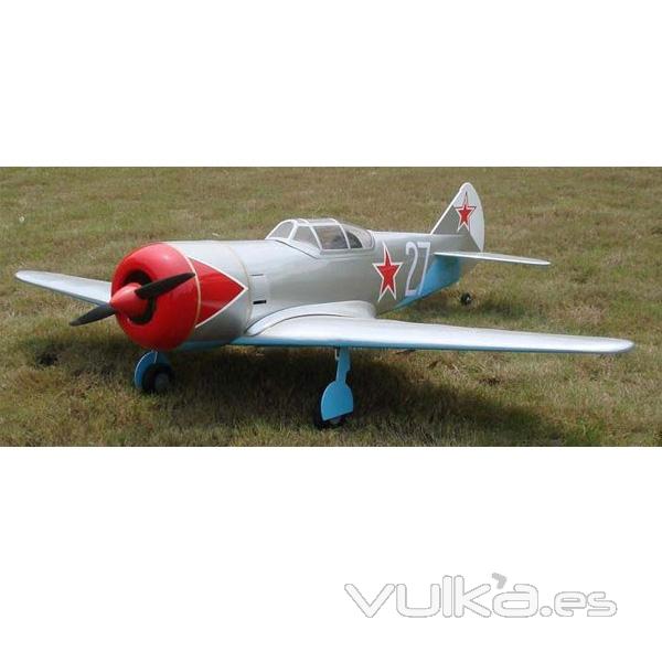 Avion LA-7 .50 gran escala JFC rc explosion