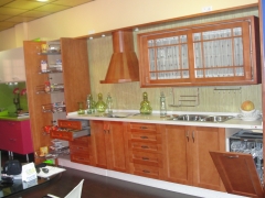 Cocina en madera de haya