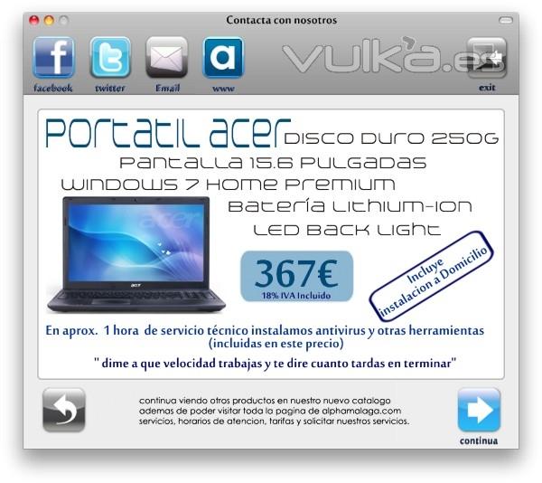 Oferta Portatil