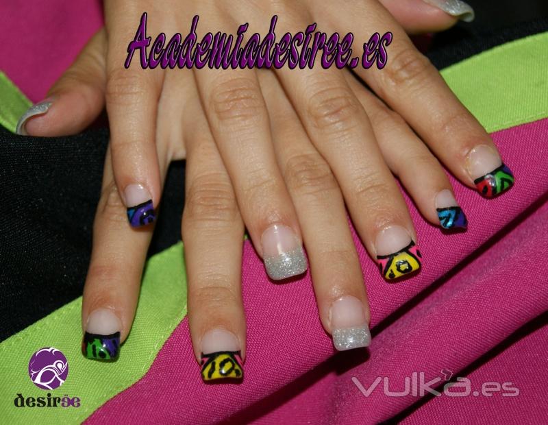 Uñas de Gel decoradas