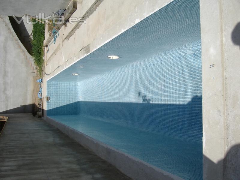 piscina terminada