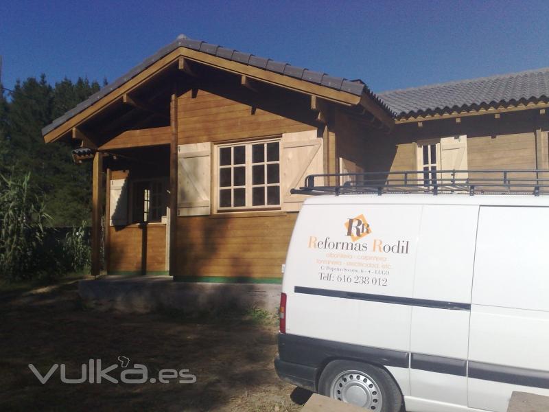 CASA DE MADERA CONST. EN LA TORRE (LUGO)