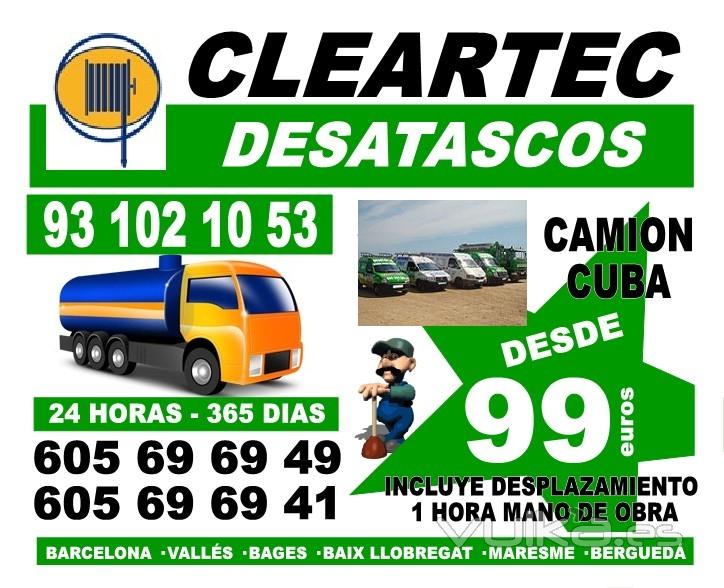 DESATASCOS TERRASSA T.931021053 BARATOS DESATASCOS TERRASSA