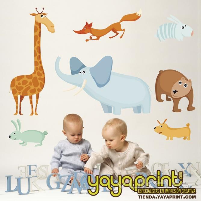 vinilo infantil,vinilo decorativo de pared, pegatinas, bebés niños y niñas, decoración Yayaprint.com