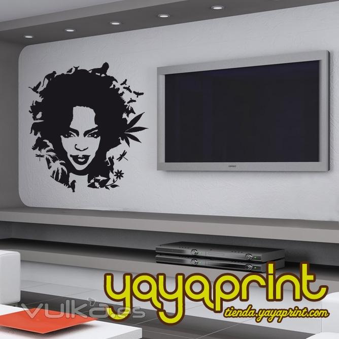 vinilo decorativo de pared, pegatinas, stickers, stikers, decoración Yayaprint.com