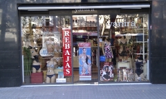 Aqui os mostramos una imagen de nuestra tienda de lenceria