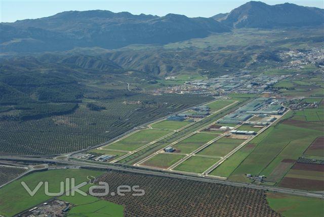 Vistas aereas del parque empresarial