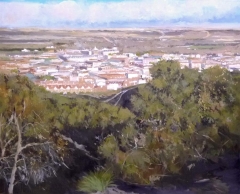 Aranjuez, oleo sobre lienzo