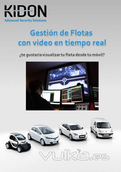 Gestión de flotas con video en tiempo real