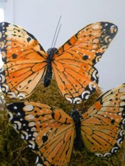 Mariposas artificiales, con alambre, para decorar lo que tu quieras, en nuestra tienda online