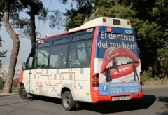 Campana exterior en bus de barrio diseno de jriera-dissenycom