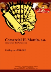Catalogo 2011-2012  pasteleria, reposteria, bolleria, mantecados comercial h martin sa bcn