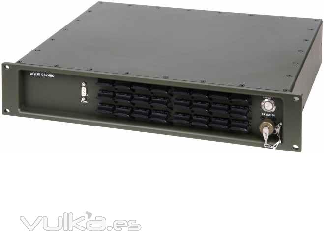 Aqeri 962480. Switch de 2U para aplicaciones militares