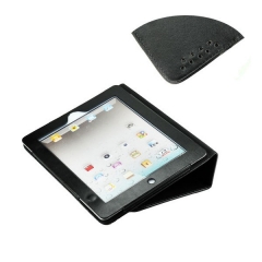 La nueva funda de cuero ipad  2 un elegante diseno y comodo con el que podras transportar tu tablet