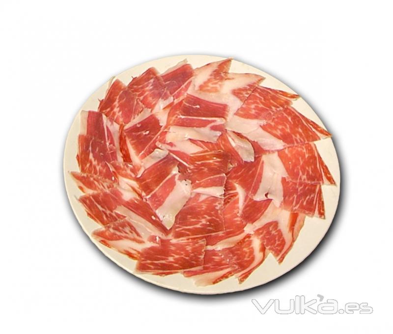 Corte de jamón ibérico de bellota