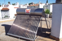 Calentador SOLAR térmico UNIVERSAL ENERGY en Sevilla 2011