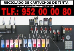 RECICLADO, RECARGA DE CARTUCHOS DE TINTA