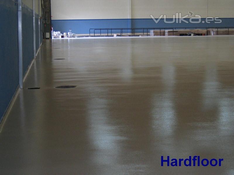 pavimento continuo multicapa Hardfloor