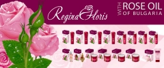 Perfumcosmeticscom - seccion de cosmetica biologica de la rosa de bulgaria - linea regina floris