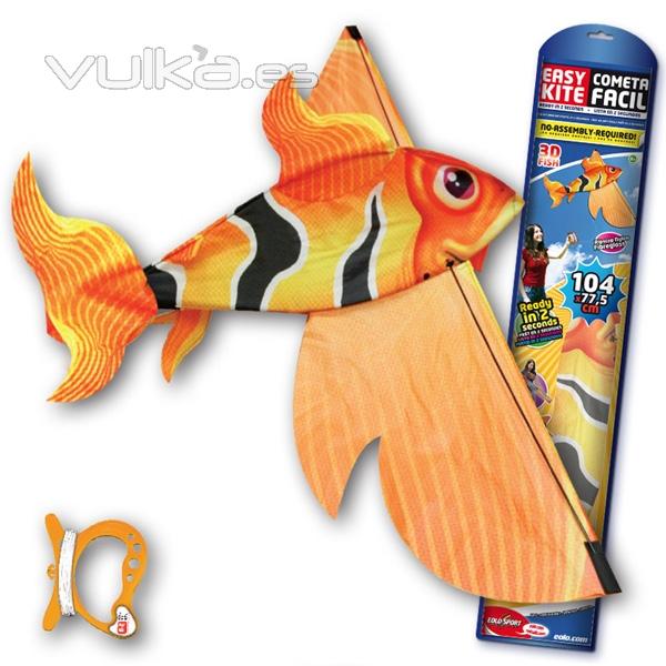 Cometa 3D Pez Eolo Sport (Fish)