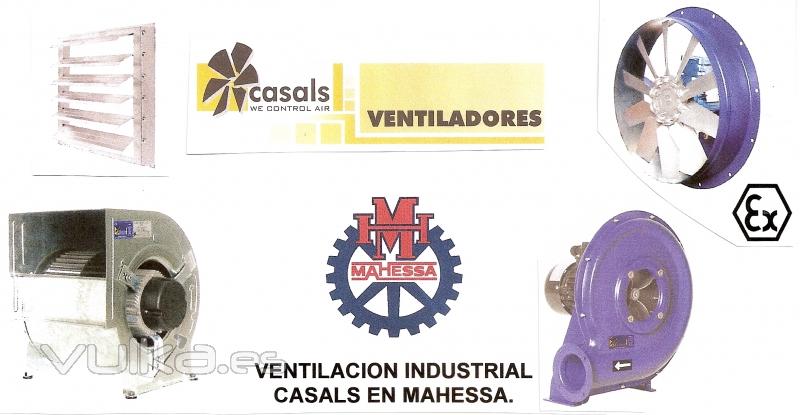 Ventilación Industrial Casals