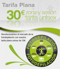 Tarifa plana unisex de 30eur