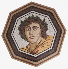 Baco mosaico romano marmol