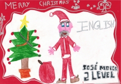 Ingles infantil jose maria ´s drawing - level 2 - christmas 2011