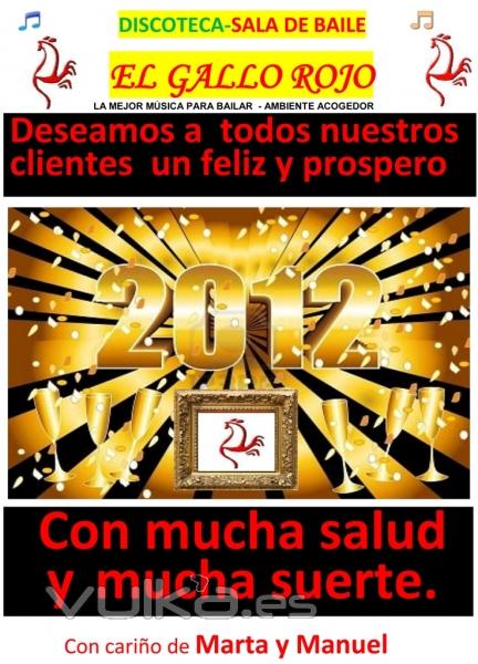 felicidades y prospero año nuevo a todos nuestros clientes y amigos 