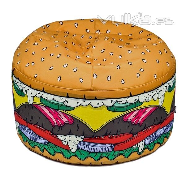 puf burger  - www.espaiflyshop.com